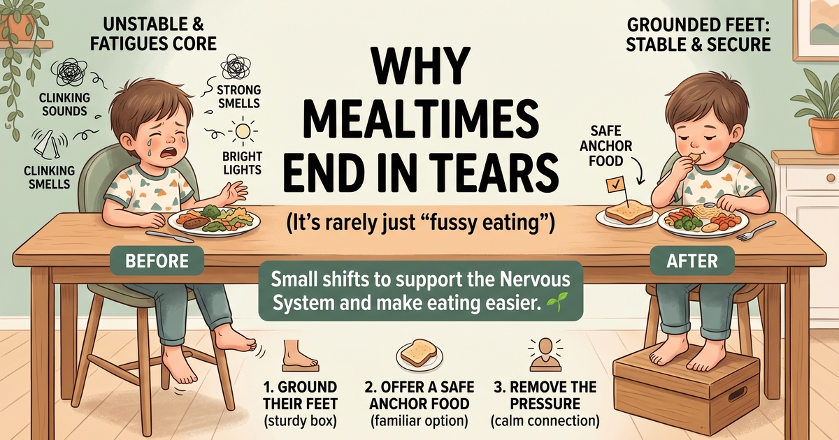 Beyond "Fussy Eating": How Supporting the Nervous System Transforms Mealtimes